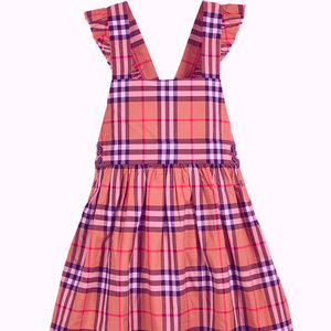Livia Check Sun Dress Size 14Y Kids Girls